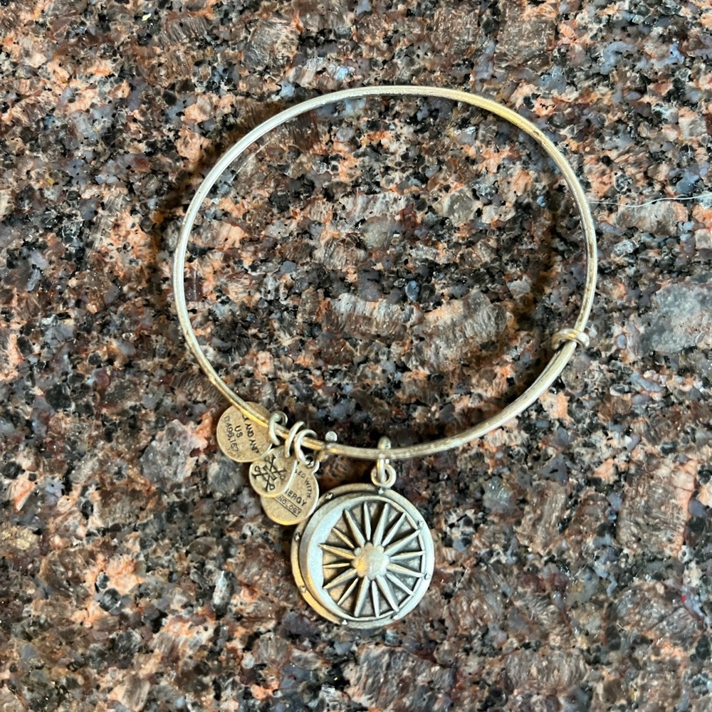 Alex and Ani Sun moon bracelet
